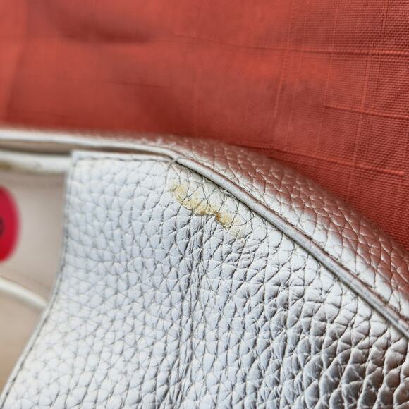 Nine West Size 6M Abay Womens Gold Metallic Pointed Toe Flats Shoes Workwear - Picture 4 of 10